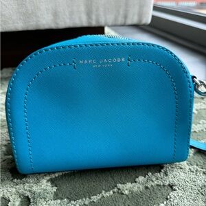 Marc Jacobs Womens Playback Leather Crossbody Black Semi-Circle Bag